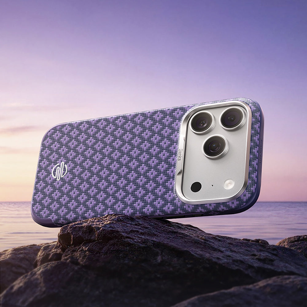 iPhone 17 Pro Kılıf M-Safe Şarj Özellikli Benks ArmorPro ArmorEdge X9 Serisi Kevlar Kapak