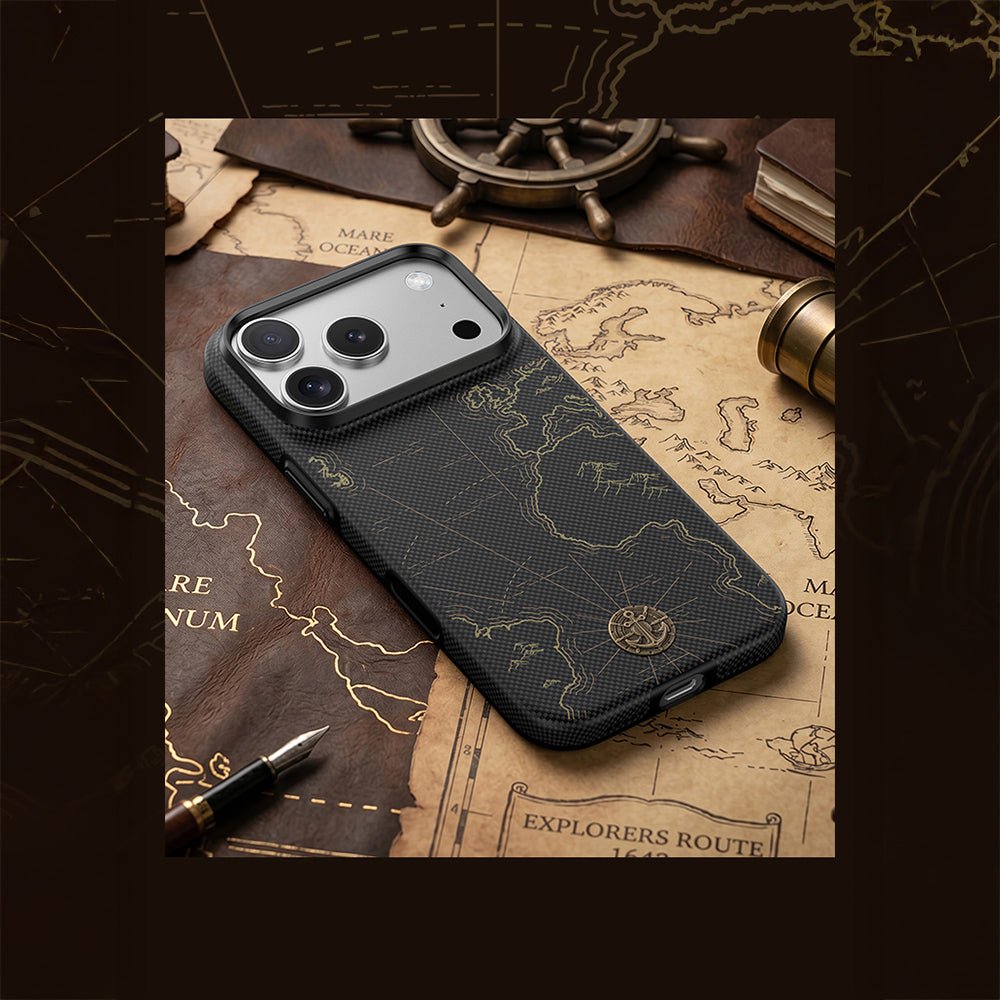iPhone 17 Pro uyumlu Kılıf MagSafe Şarj Özellikli Benks ArmorEdge Air Navigator ArmorPro Kevlar Kapak