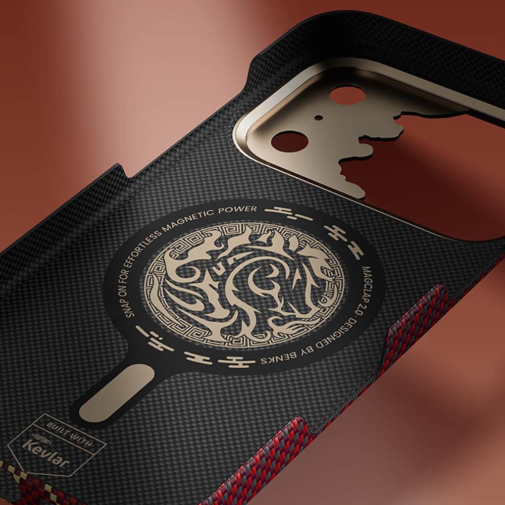 iPhone 17 Pro uyumlu Kılıf Limited Edition Benks Knight ArmorAir Kevlar Kapak