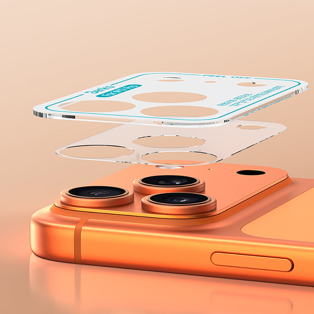iPhone 17 Pro Max Benks Çizilmelere Karşı Dayanıklı 0.35mm Mat Kamera Full Lens Koruyucu