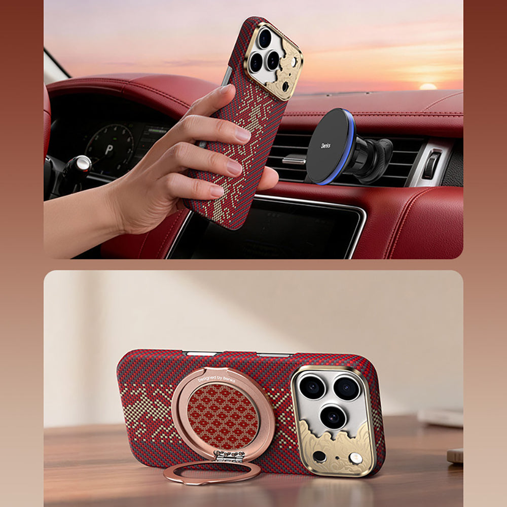 iPhone 17 Pro Max uyumlu Kılıf Limited Edition Benks Knight ArmorAir Kevlar Kapak