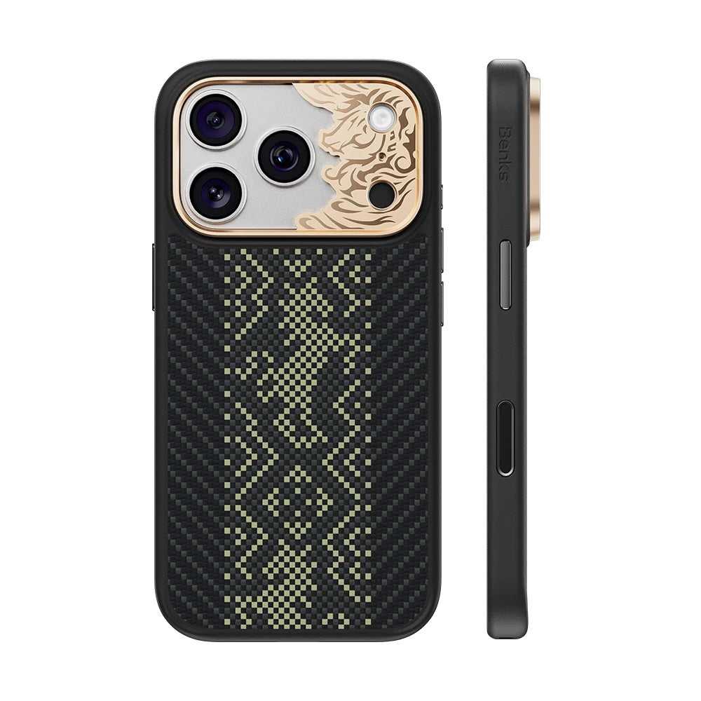 iPhone 18 Pro Max uyumlu Kılıf Limited Edition Benks Knight ArmorPro Kevlar Kapak