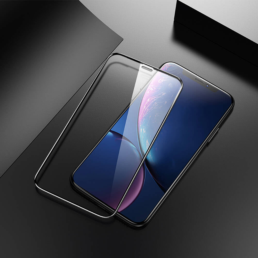 iPhone XR 6.1 Hidrofobik Ve Oleofobik Özellikli Benks Air Shield Ekran Koruyucu 10′lu Paket