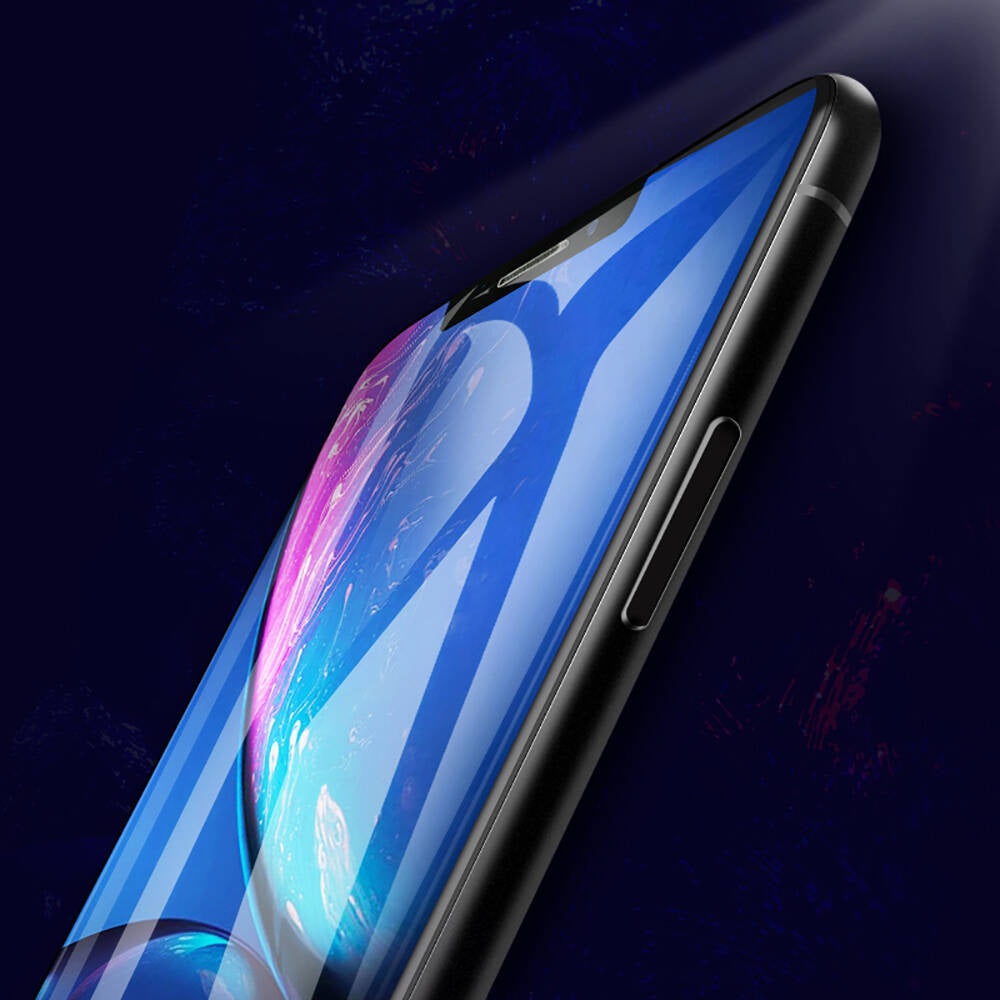 iPhone XR 6.1 Hidrofobik Ve Oleofobik Özellikli Benks Air Shield Ekran Koruyucu 10′lu Paket