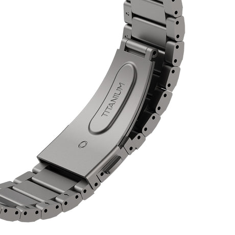 Apple Watch 7 8 9 10 11 - 44 45 46 49 mm uyumlu Benks Aero Titan Serisi Titanyum Kordon Kayış