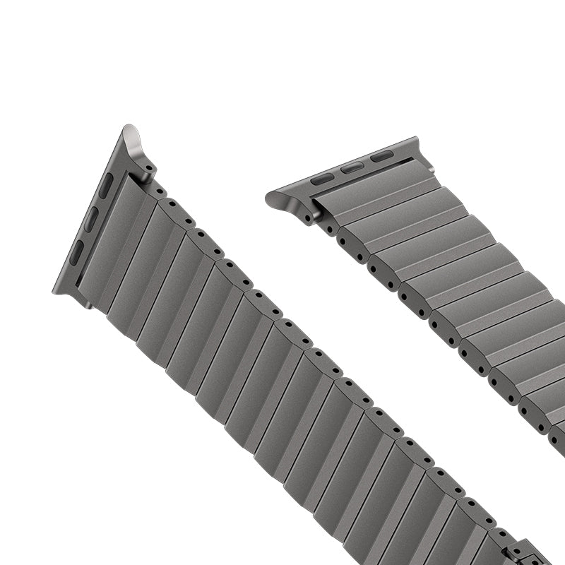 Apple Watch 7 8 9 10 11 - 44 45 46 49 mm uyumlu Benks Aero Titan Serisi Titanyum Kordon Kayış