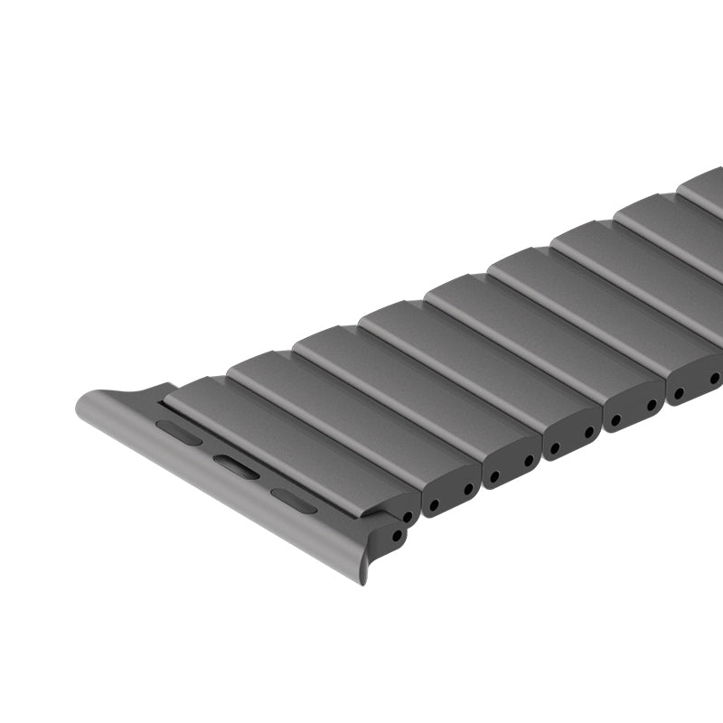 Apple Watch 7 8 9 10 11 - 44 45 46 49 mm uyumlu Benks Aero Titan Serisi Titanyum Kordon Kayış
