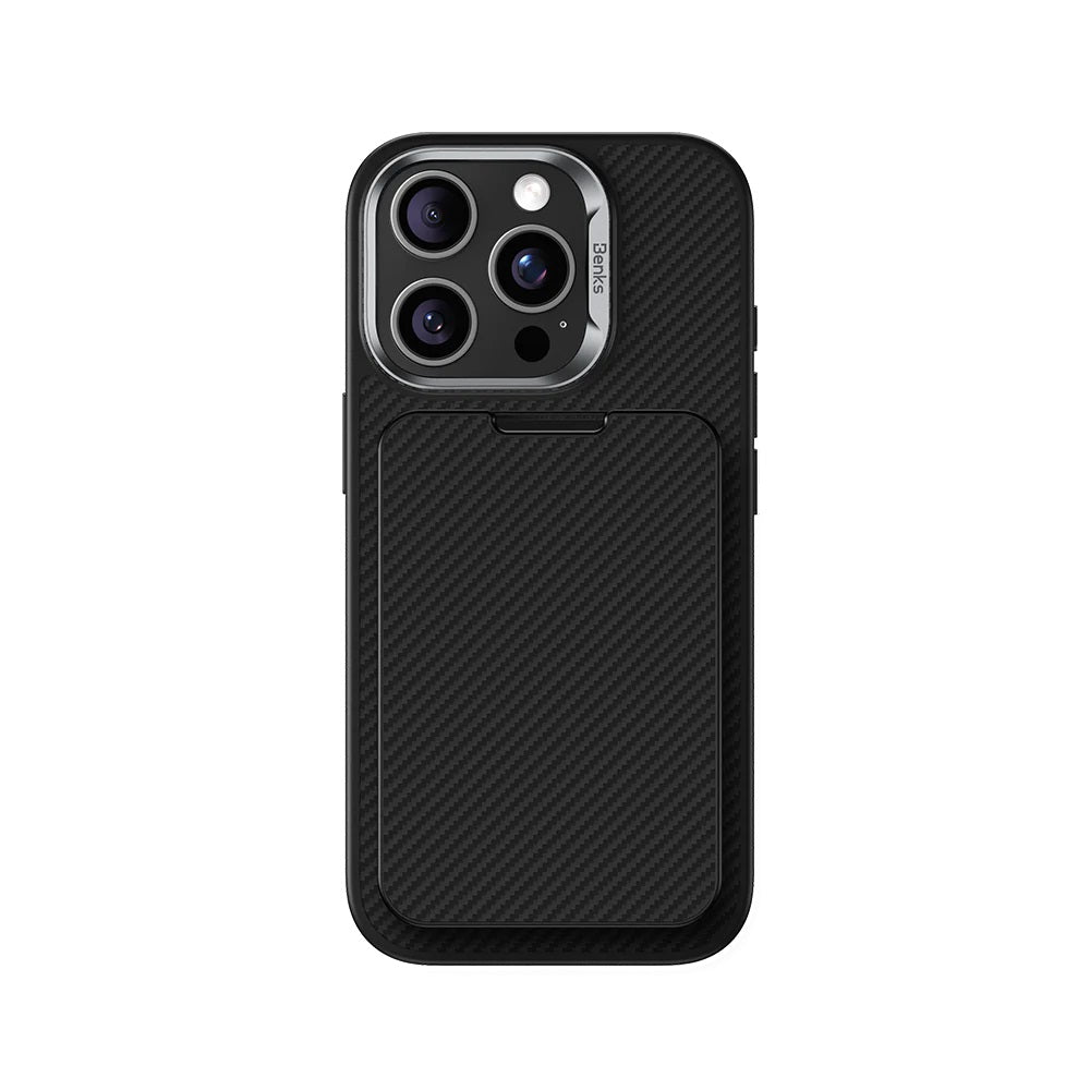 Benks ArmorGo 600D Aramid Fiber Magnetik Standlı Kartlık