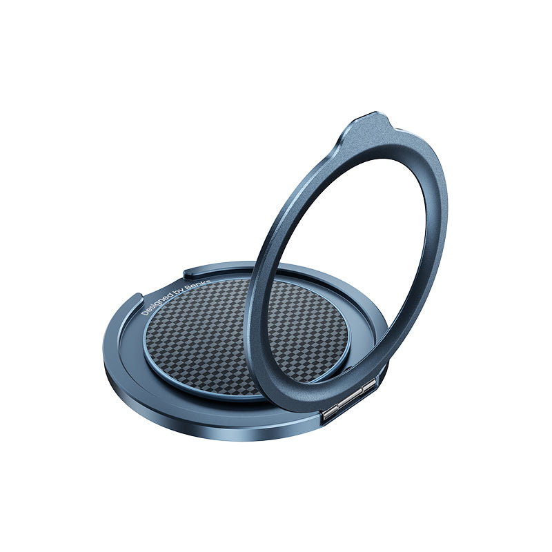 Benks MagClap Magnetik 360 Derece Dönebilen ArmorTint Kevlar Desenli Parmak Ring Stand