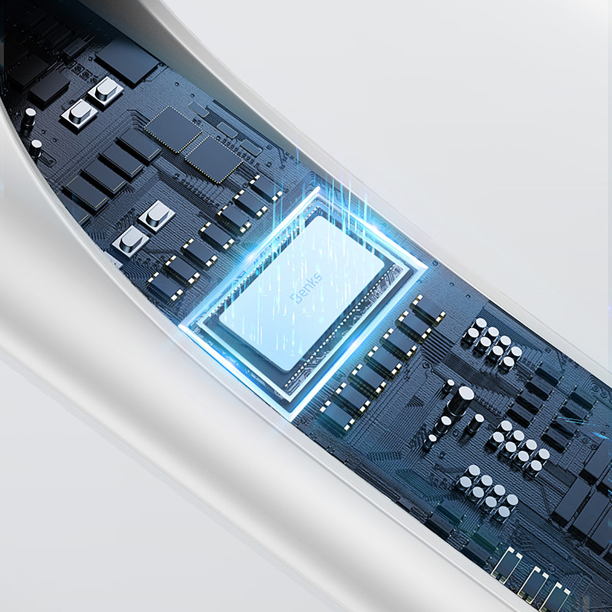 Benks Magnetik Kablosuz Şarj Özellikli Palm Rejection Kapasitif Dokunmatik Kalem Stylus Pencil