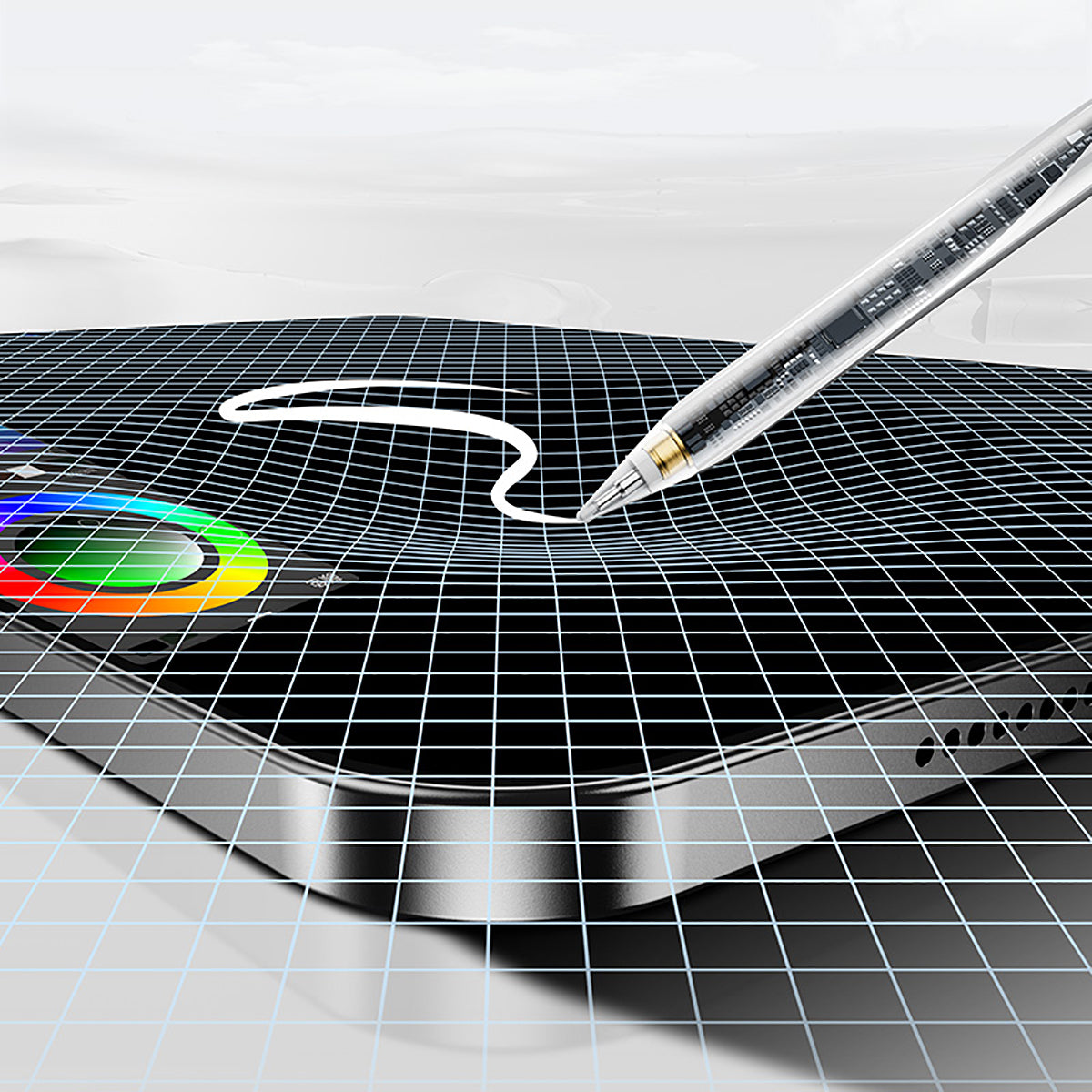 Benks Magnetik Kablosuz Şarj Özellikli Palm Rejection Kapasitif Dokunmatik Kalem Stylus Pencil