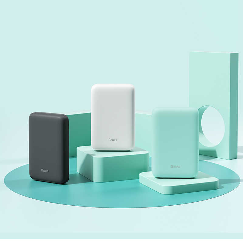 Benks MP06 15W Magsafe Powerbank 10000 Mah Magnetik İnce Tasarım