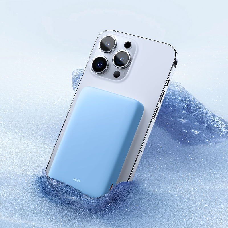 Benks MP07 Magsafe Powerbank 10000 mAh Magnetik İnce Tasarımlı