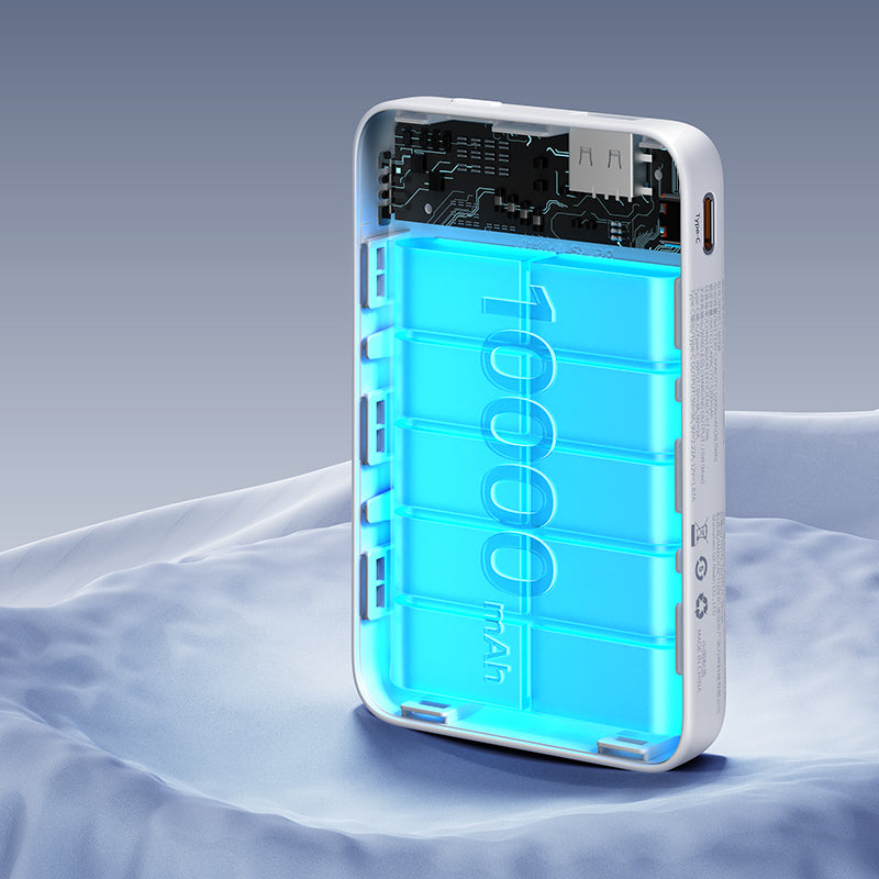 Benks MP08 Magsafe Powerbank 10000mAh Standlı Magnetik İnce Tasarımlı