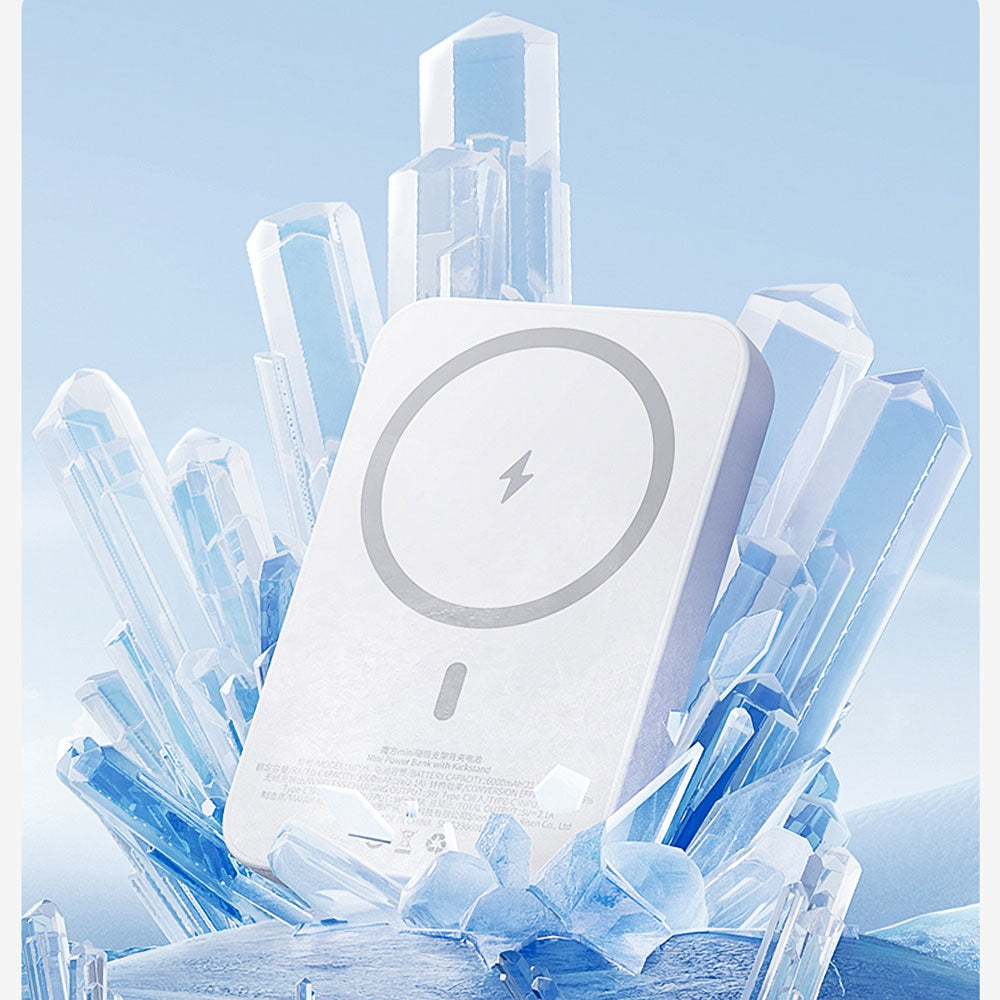 Benks MP09 Magsafe Powerbank 6000mAh Magnetik Standlı İnce Tasarımlı