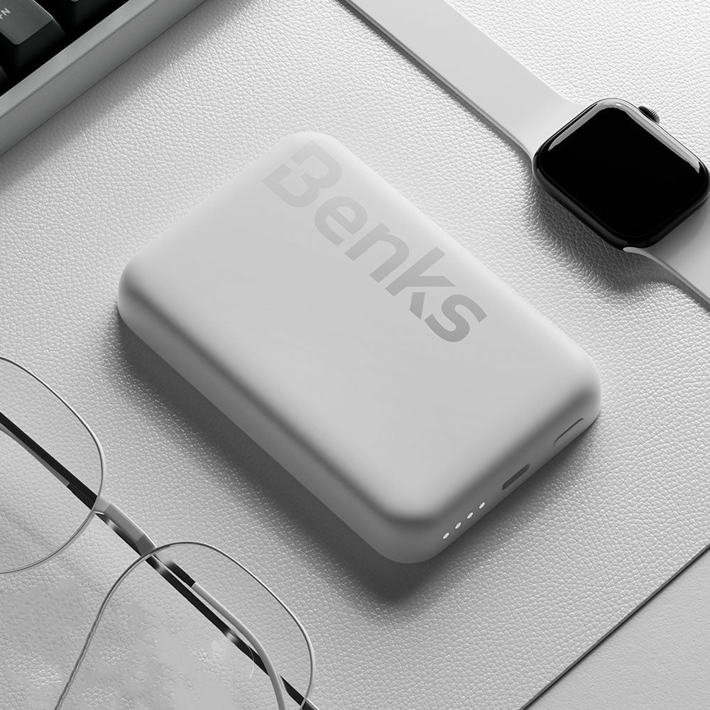 Benks MP10 Magsafe Powerbank 6000mAh Magnetik İnce Tasarımlı