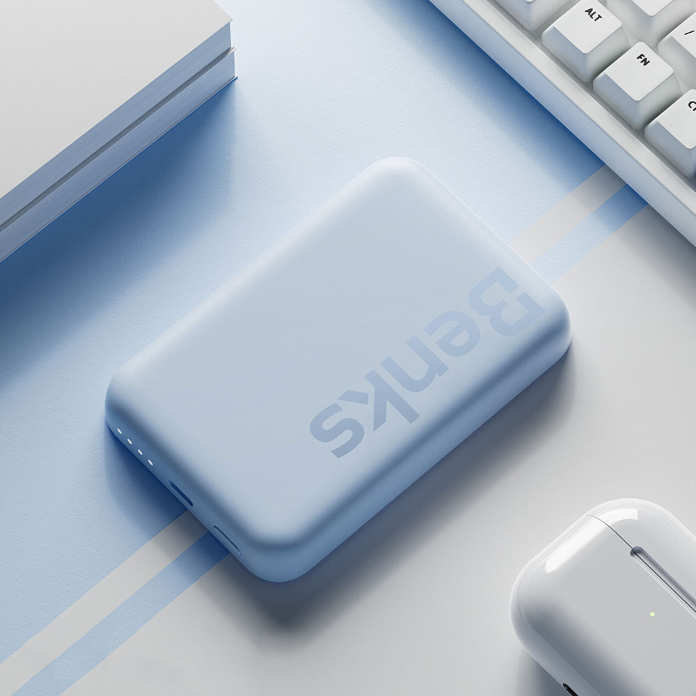 Benks MP10 Magsafe Powerbank 6000mAh Magnetik İnce Tasarımlı