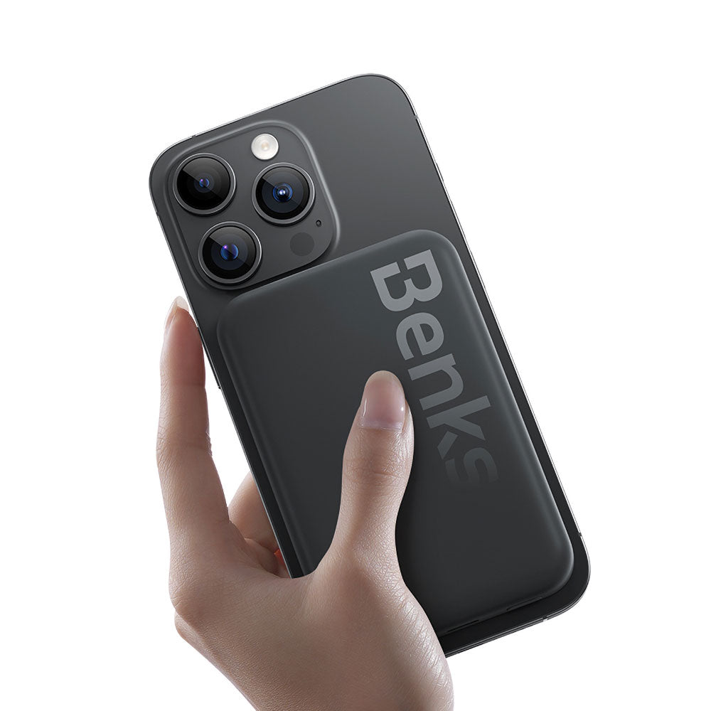 Benks MP10 Magsafe Powerbank 6000mAh Magnetik İnce Tasarımlı