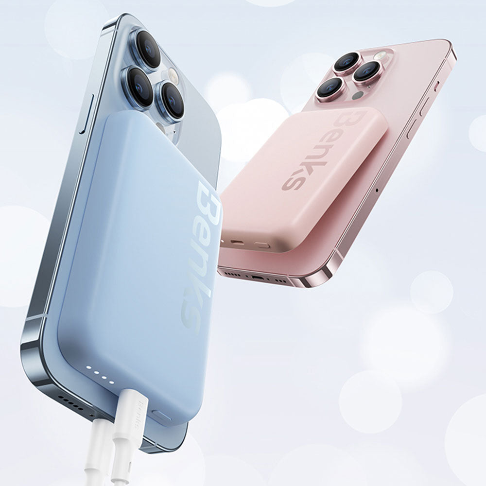 Benks MP10 Magsafe Powerbank 6000mAh Magnetik İnce Tasarımlı