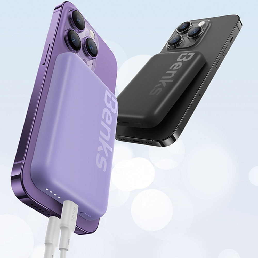 Benks MP10 Magsafe Powerbank 6000mAh Magnetik İnce Tasarımlı