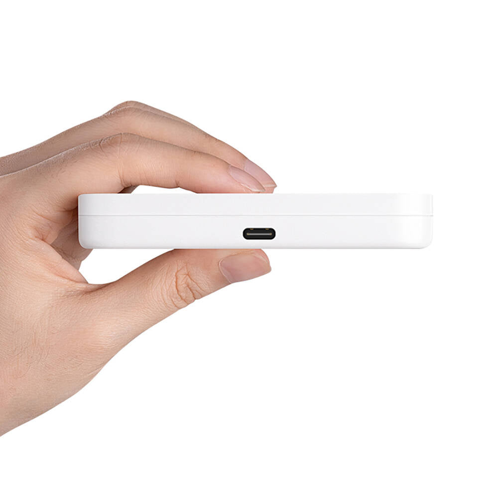 Benks W12-01 Telefon & Akıllı Saat & Kulaklık İçin 15W 3 in 1 Katlanabilir Magnetik Kablosuz Şarj Standı