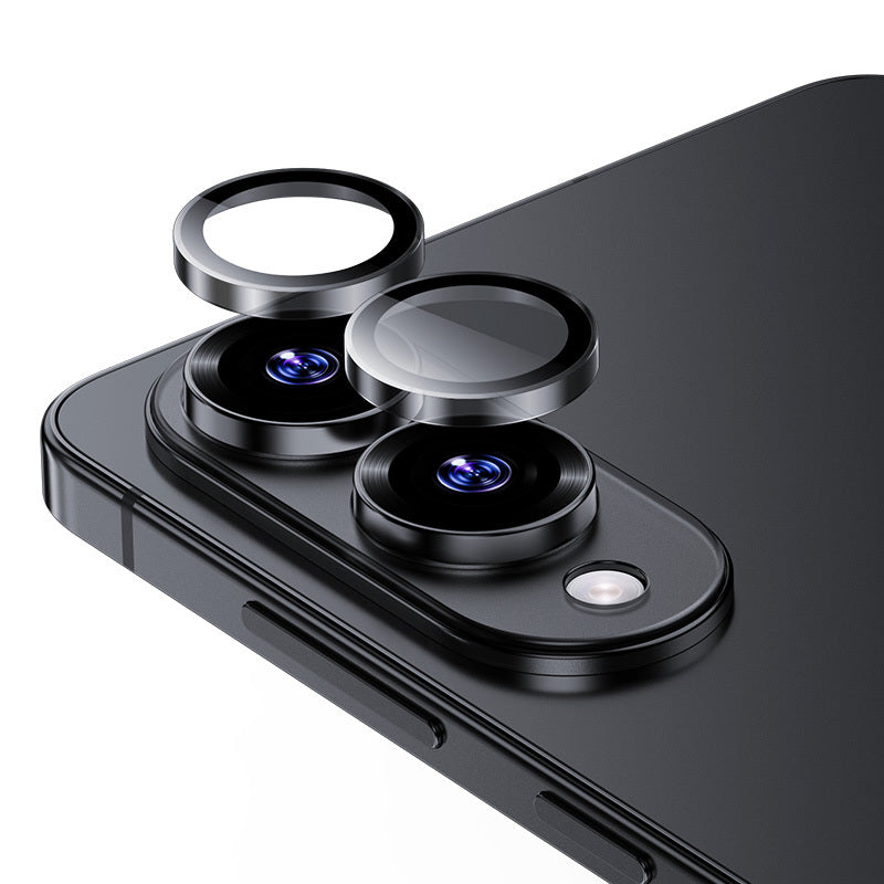 Galaxy S25 Edge Benks Glass Warrior Kolay Uygulama Aparatlı Kamera Lens Koruyucu