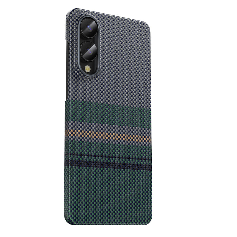 Galaxy S25 Edge Kılıf M-safe Şarj Özellikli Karbon Fiber Tasarımlı Benks Aurora ArmorAir Kevlar Kapak