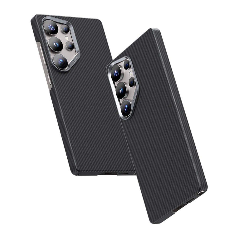 Galaxy S25 Ultra Kılıf Benks Magsafe Şarj Özellikli Magnetik Hybrid ArmorAir 600D Kevlar Fiber Kapak