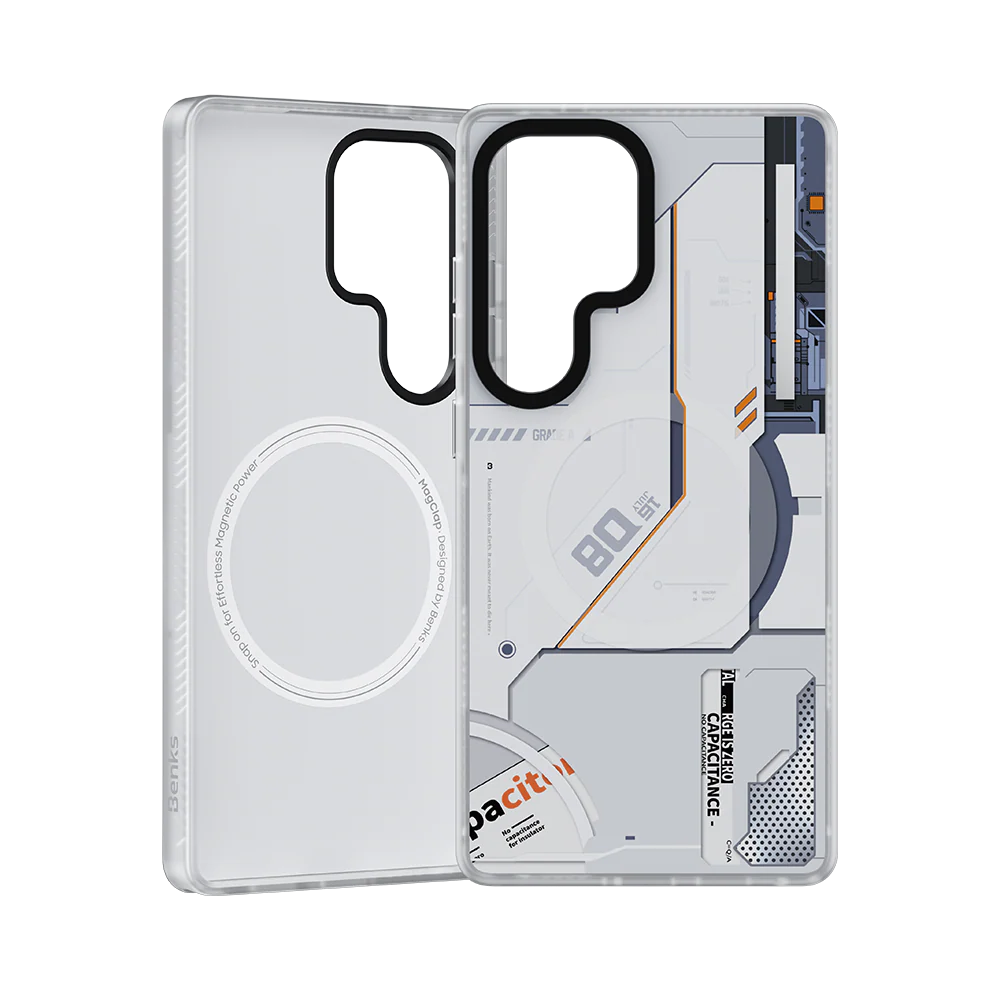 Galaxy S25 Ultra Kılıf Magsafe Şarj Özellikli Benks Dynamic Mecha Serisi Kapak