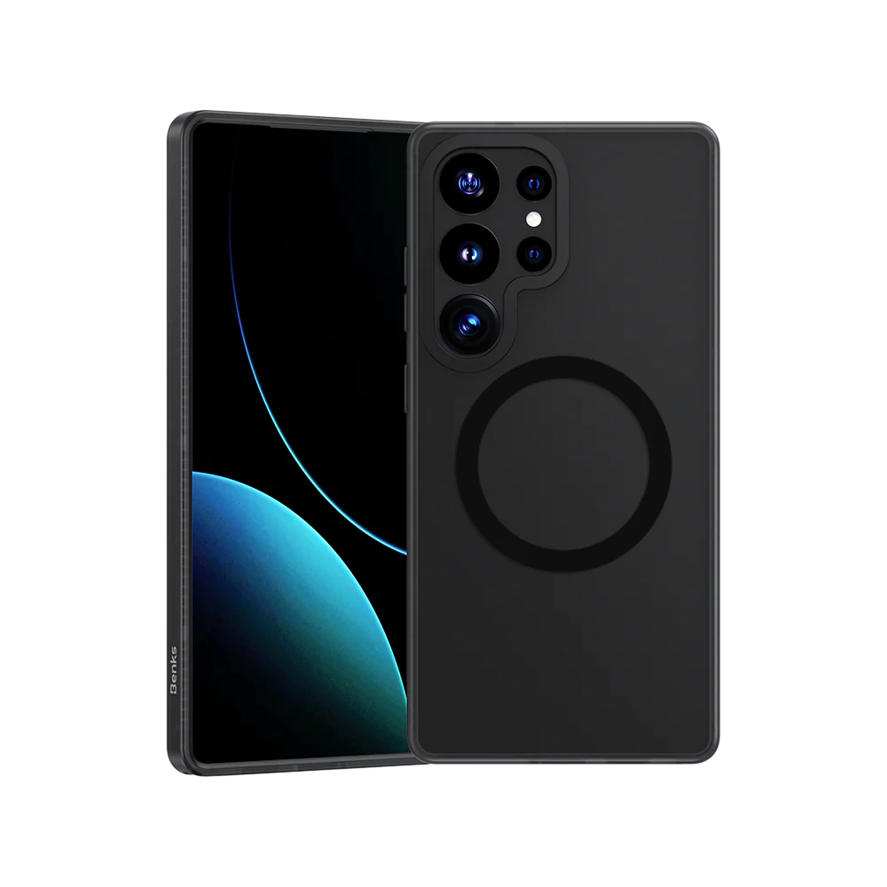 Galaxy S25 Ultra Kılıf Magsafe Şarj Özellikli Benks Lucid Armor Kapak