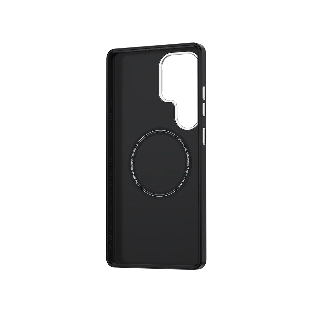 Galaxy S25 Ultra Kılıf Magsafe Şarj Özellikli Çizilmeye Dayanıklı Benks VitaPro Serisi PU Deri Kapak