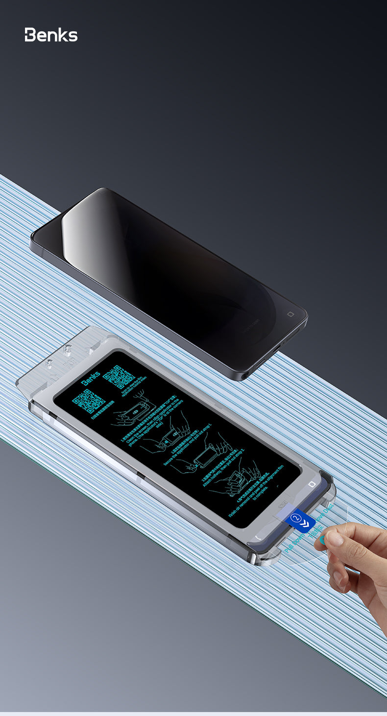 Galaxy S26 Benks Ultra Shield Privacy Ekran Koruyucu + Kolay Uygulama Aparatlı