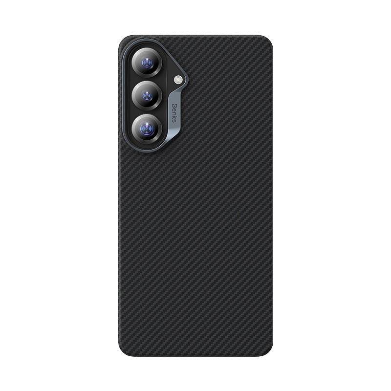 Galaxy S26 Kılıf Benks M-safe Şarj Özellikli Magnetik ArmorAir 600D Kevlar Fiber Kapak