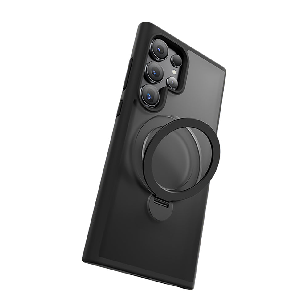 Galaxy S26 Ultra Kılıf M-safe Şarj Özellikli Benks Standlı Mist Protective Kapak