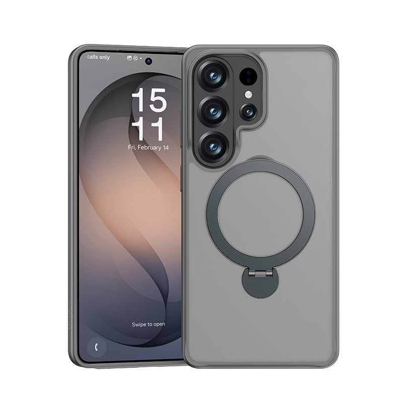 Galaxy S26 Ultra Kılıf M-safe Şarj Özellikli Benks Standlı Mist Protective Kapak