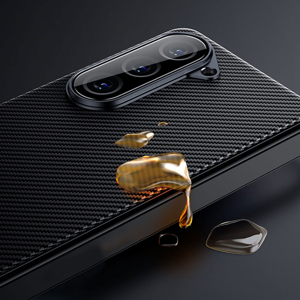 Galaxy Z Fold 5 Benks Combo Üçlü Aksesuar Seti (600D Kevlar Kapak + Corning Ekran Koruyucu + Kamera Lens Koruyucu)