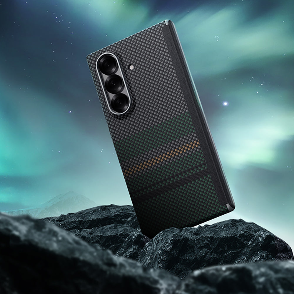 Galaxy Z Fold 7 Benks ArmorAir Aurora Grand Combo Üçlü Aksesuar Seti (Ön & Arka Kevlar Kapak + Ekran Koruyucu)