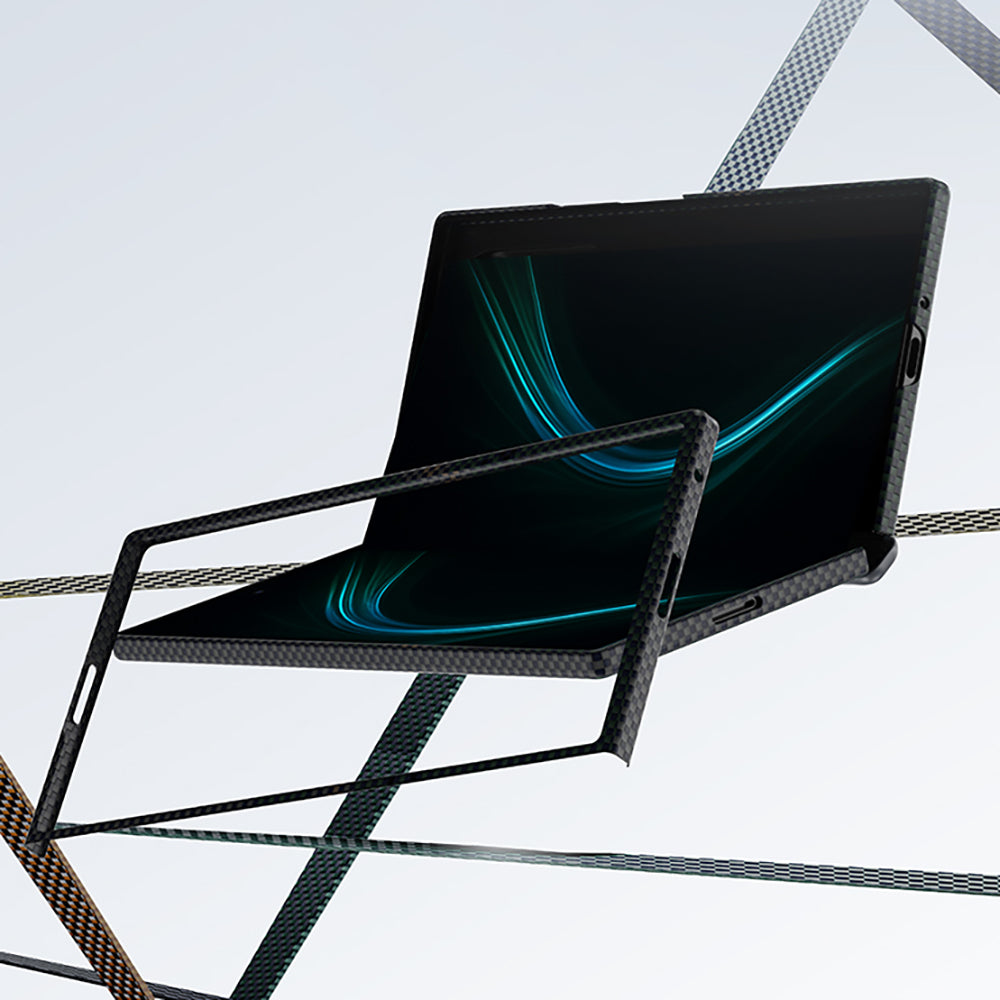 Galaxy Z Fold 7 Benks ArmorAir Aurora Grand Combo Üçlü Aksesuar Seti (Ön & Arka Kevlar Kapak + Ekran Koruyucu)