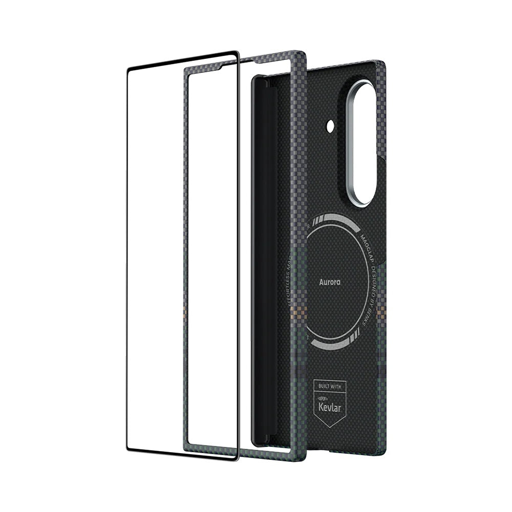 Galaxy Z Fold 7 Benks ArmorAir Aurora Grand Combo Üçlü Aksesuar Seti (Ön & Arka Kevlar Kapak + Ekran Koruyucu)