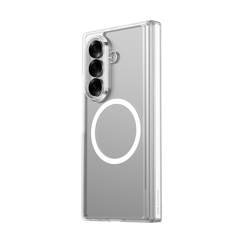 Galaxy Z Fold 7 Benks Crystal Grand Combo Üçlü Aksesuar Seti (Ön & Arka Şeffaf Kapak + Ekran Koruyucu)