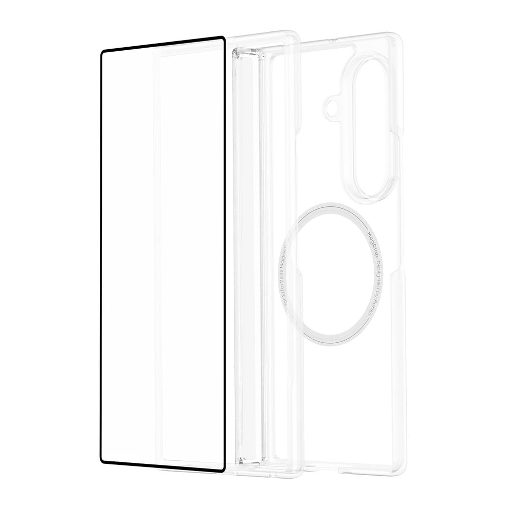Galaxy Z Fold 8 Ultra Benks Crystal Grand Combo Üçlü Aksesuar Seti (Ön Arka Şeffaf Kapak + Ekran Koruyucu)