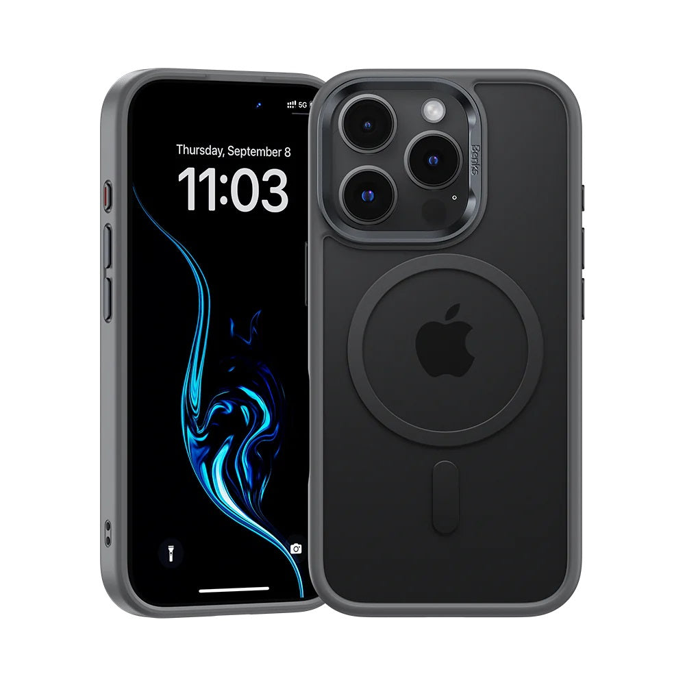 iPhone 16 Pro Max Kılıf Magsafe Şarj Özellikli Benks Mist Protective Kapak