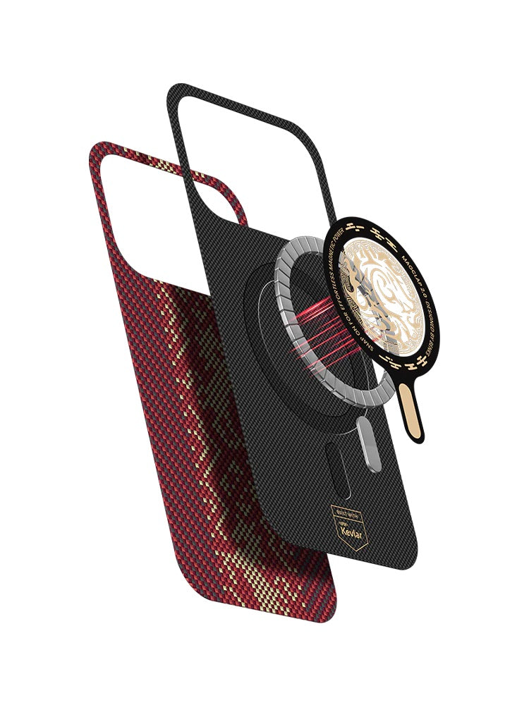 iPhone 17 Pro uyumlu Kılıf Limited Edition Benks Knight ArmorAir Kevlar Kapak