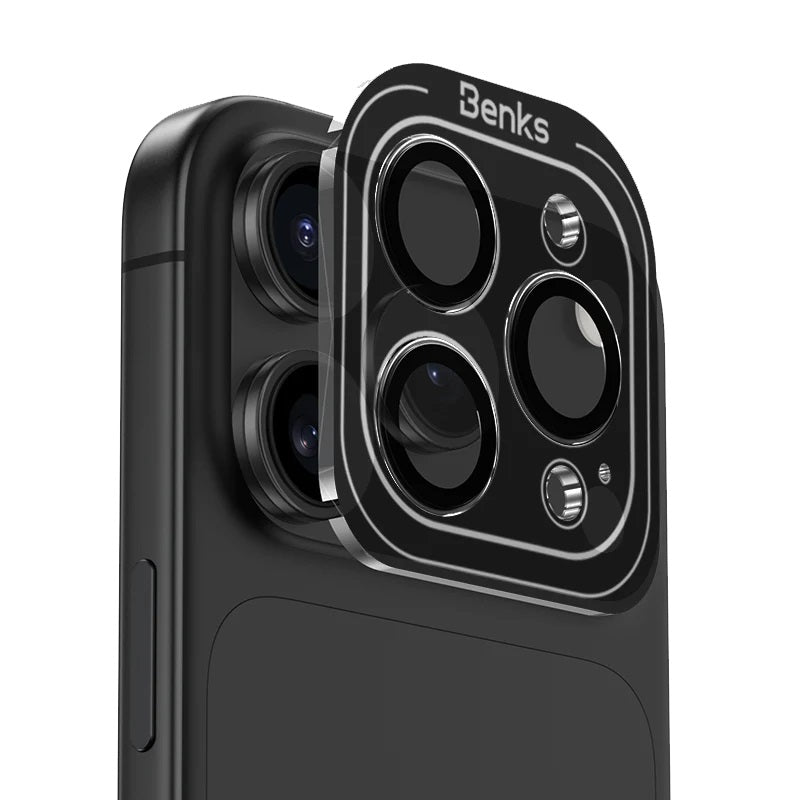 iPhone 17 Pro Max / 17 Pro Benks AR Glass Warrior Premium Cam Kamera Lens Koruyucu