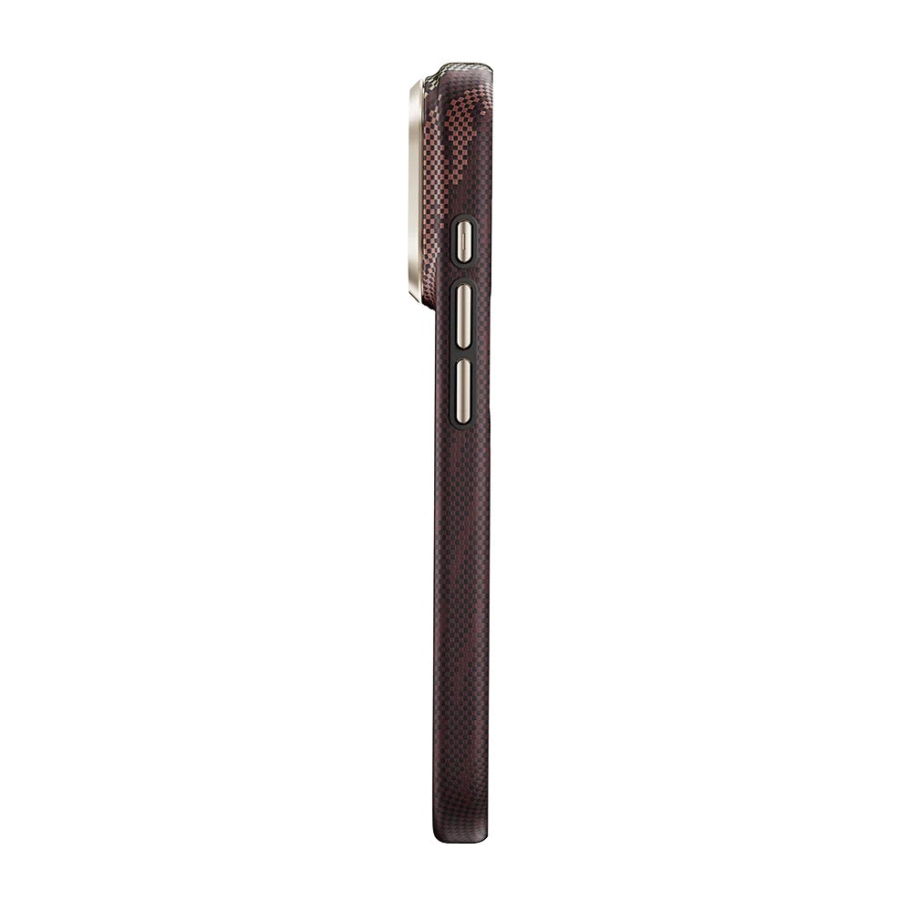 iPhone 18 Pro Max / 17 Pro Max uyumlu Kılıf MagSafe Şarj Özellikli Benks Haven Air 2.0 Rouge Serisi Kevlar Kapak