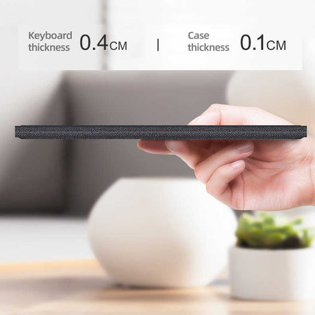 iPad Pro 12.9 4. 5. 6. Nesil uyumlu Benks Multifunctional Kablosuz Klavyeli Kılıf