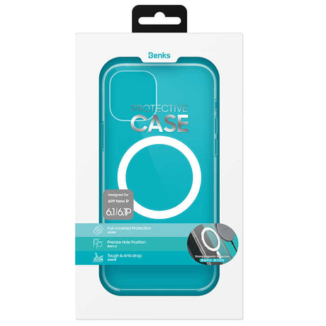 iPhone 13 Pro Max Kılıf Benks Crystal Series With Magnetic Clear Kapak