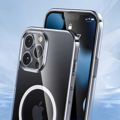 iPhone 13 Pro Max Kılıf Benks Crystal Series With Magnetic Clear Kapak
