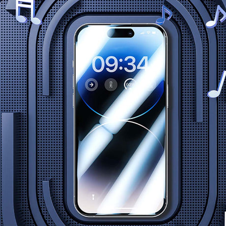iPhone 13 / 13 Pro / 14 / 16E / 17E uyumlu Benks Gaming Anti-Dust Toz Önleyici Mat Cam Ekran Koruyucu