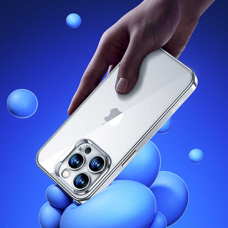 iPhone 14 Kılıf Benks Electroplating TPU Kapak Ekran Koruyucu Hediyeli